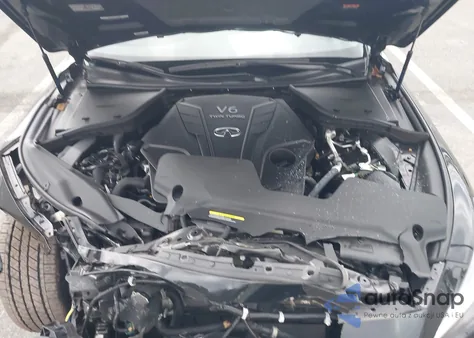 2024 Infiniti Q50 Red Sport 400 Awd z USA, uszkodzony, nr VIN JN1FV7DR2RM680442